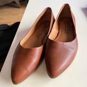 Brown flats, pointed toe. Originally bought DSW.